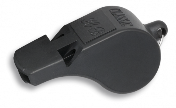 Pištaljka profesionalna dva tona crna 33542