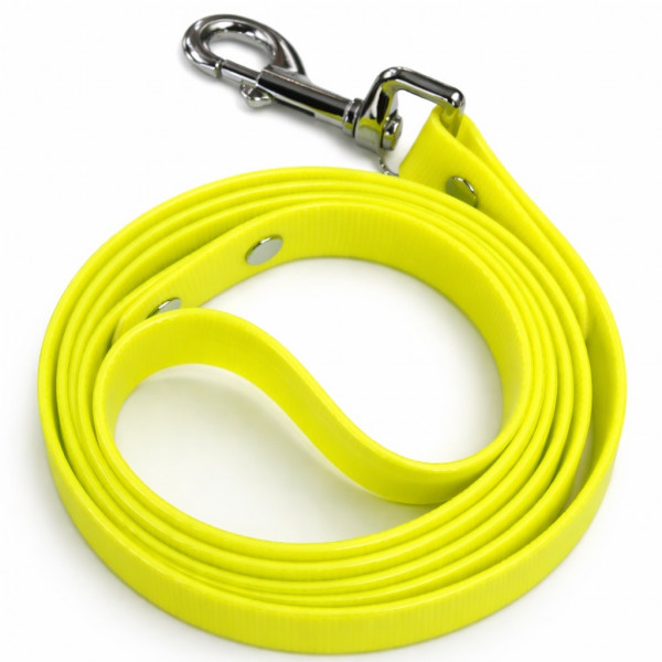 Povodac za psa TPU Yellow Fluo