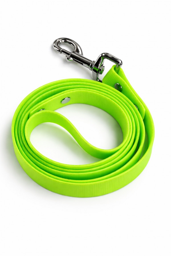 Povodac za psa TPU Green Fluo
