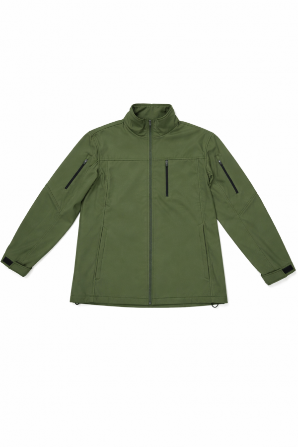 Jakna Sanja SoftShell crna / zelena