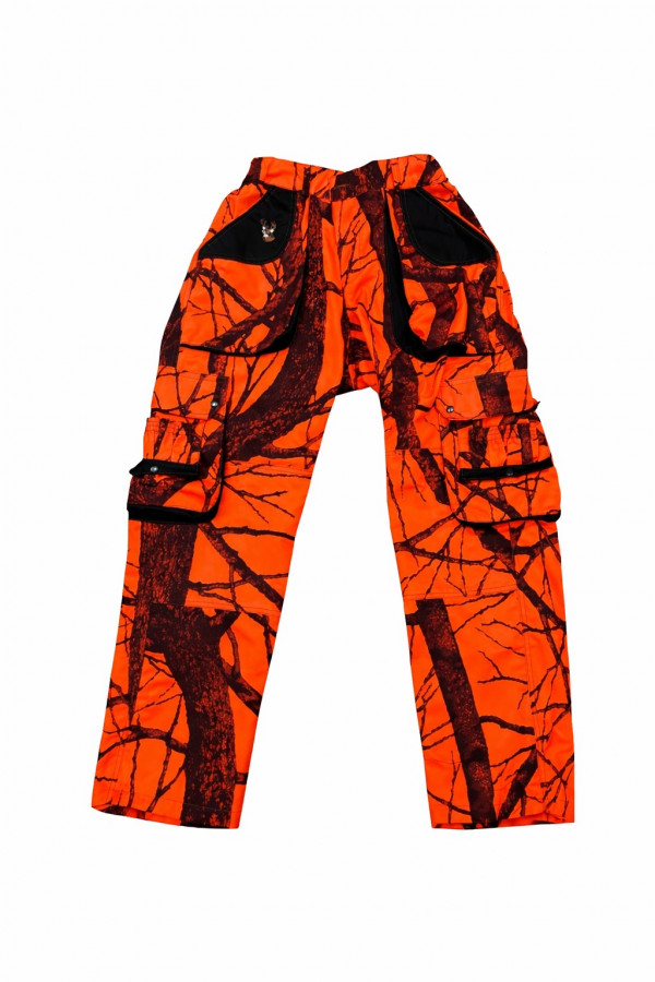 Pantalone Sanja maskirne fluo