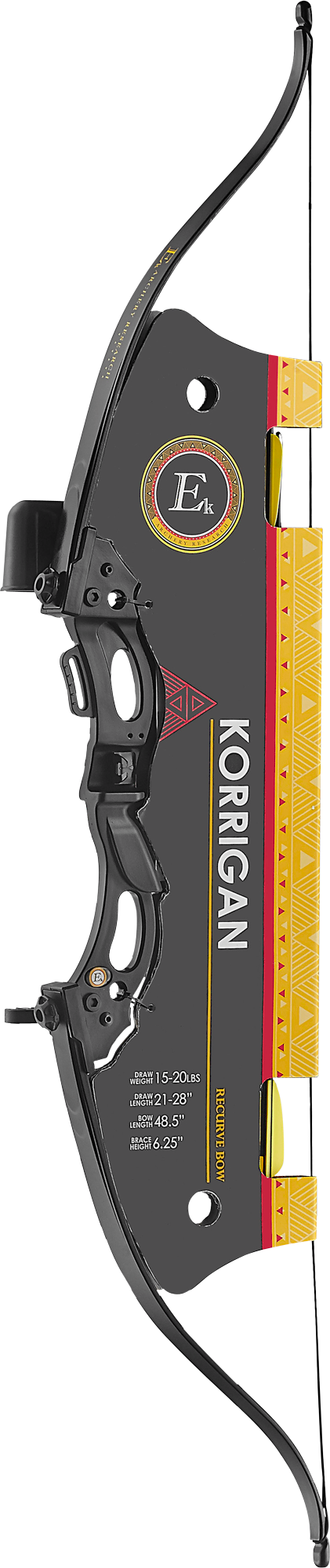Luk EK Korigan Black 62in 15-20 LB D kategorija